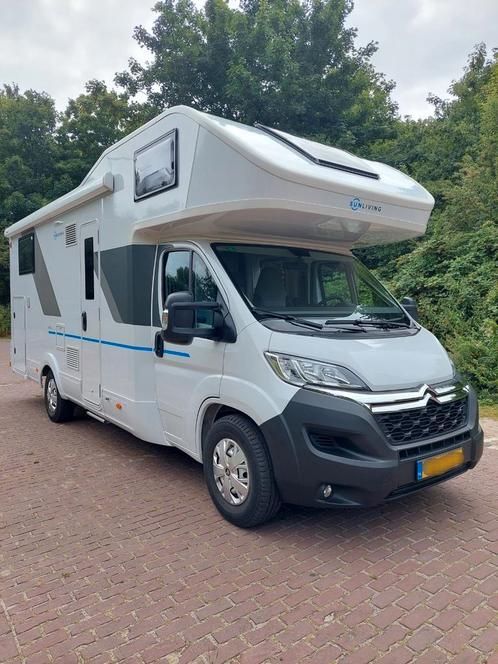 Adria Sun Living A75-SL familiecamper, 2022,165pk,4k chassis, Caravans en Kamperen, Campers, Particulier, tot en met 6, Alkoof