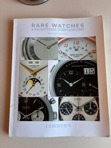 Christie’s | Rare watches | veilingboeken 2016 beschikbaar voor biedingen