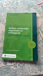 Onderwijseditie Rechter, rechterlijke organisatie en rechtsp, Sociale wetenschap, Ophalen of Verzenden, Zo goed als nieuw, P.P.T. Bovend'Eert