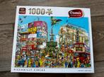 Puzzel - Piccadilly Circus, Ophalen of Verzenden, 500 t/m 1500 stukjes, Zo goed als nieuw, Legpuzzel