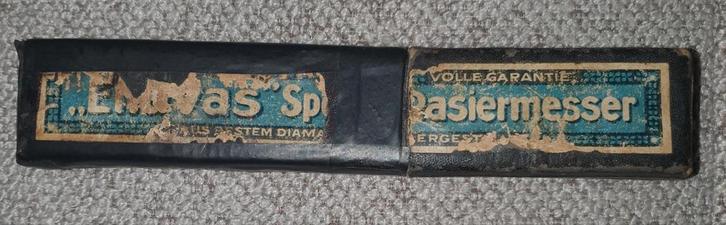 Vintage EMAS Sp. Scheermes met Doos, Antiek en Kunst, Antiek | Gereedschap en Instrumenten, Ophalen of Verzenden