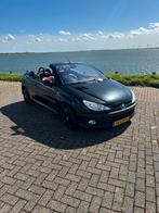 Peugeot 206 1.6 16V CC Roland Garros AUT 2002 Zwart, Auto's, Peugeot, Te koop, Geïmporteerd, Benzine, 4 stoelen