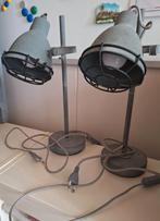Set van 2 tafellampen betonlook, Ophalen of Verzenden, Zo goed als nieuw, Metaal, Minder dan 50 cm
