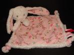 LITTLE DUTCH KONIJN PINK BLOSSOM KNUFFELDOEKJE PLUCHE WIT ME, Kinderen en Baby's, Speelgoed | Knuffels en Pluche, Ophalen of Verzenden