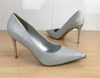 Nieuw glitter zilver hoge hak stiletto pumps 40, Pumps, Overige kleuren, Nieuw, Ophalen of Verzenden