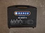 Henco KS MSET-4 Gereedschapset, Doe-het-zelf en Verbouw, Ophalen of Verzenden, Zo goed als nieuw