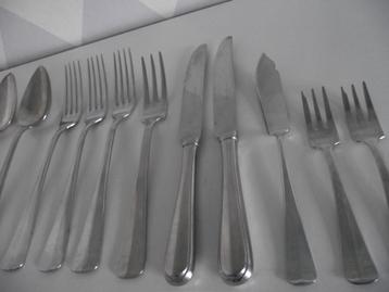 17 vintage bestek 15x Hollands Glad 2x Hollands Lof per stuk beschikbaar voor biedingen