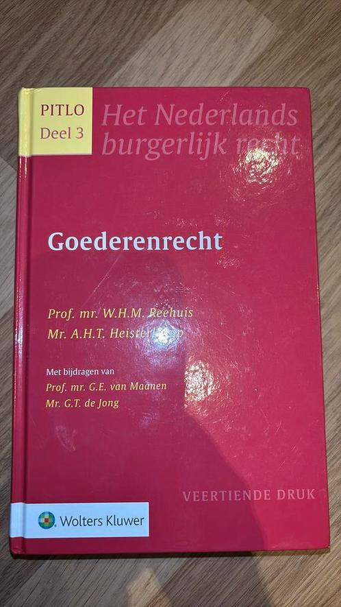 Pitlo 3 - Goederenrecht, Boeken, Wetenschap, Zo goed als nieuw, Verzenden
