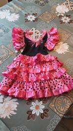 Flamenco jurk roze, Kinderen en Baby's, Kindermode-accessoires, Ophalen, Zo goed als nieuw