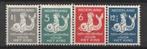postzegels NVPH 225 / 228 Kinderzegels 1929 (ong)., Postzegels en Munten, Postzegels | Nederland, T/m 1940, Verzenden, Postfris