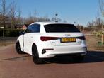 Audi A3 Sportback 30 TFSI Business edition | Apple Carplay |, 65 €/maand, Stof, Gebruikt, Wit