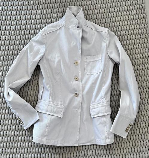 jasje Montedoro-Slowear, Kleding | Dames, Jasjes, Kostuums en Pakken, Gedragen, Jasje, Maat 36 (S), Grijs, Ophalen of Verzenden