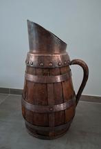 Grote antieke Franse eiken Ciderkan., Ophalen of Verzenden