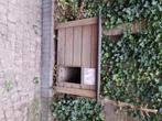 Hardhouten hondenhok, Dieren en Toebehoren, Ophalen, 65 tot 100 cm, Hondenhok, Zo goed als nieuw
