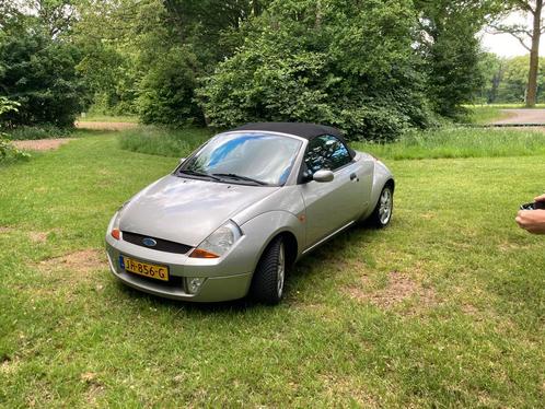 Ford Ka 1.6 Streetka 2003 Grijs, Auto's, Ford, Particulier, Ka, Airbags, Airconditioning, Centrale vergrendeling, Elektrische buitenspiegels
