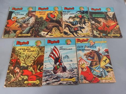 Sigurd, Ridder zonder Vrees en Blaam, 7x, comic formaat., Boeken, Strips | Comics, Gelezen, Meerdere comics, Europa, Verzenden