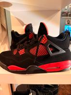 Jordan 4 red thunder maat 47.5, Kleding | Heren, Schoenen, Ophalen of Verzenden, Zo goed als nieuw, Zwart
