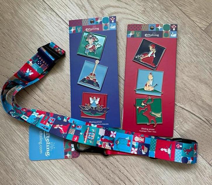 (Nieuw) Efteling prinsset met Keycord, Verzamelen, Efteling, Nieuw, Button of Speldje, Verzenden