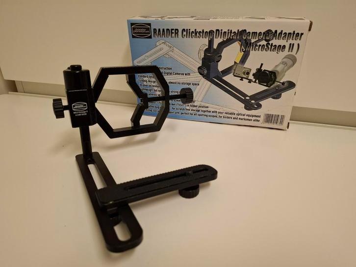 Baader microstage 2 - camera adapter, Audio, Tv en Foto, Optische apparatuur | Telescopen, Zo goed als nieuw, Onderdelen of Toebehoren