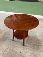 Vintage ronde bijzettafel salontafel, Ophalen
