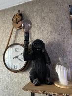 Zwarte apen lamp, Ophalen, Zo goed als nieuw, Minder dan 50 cm