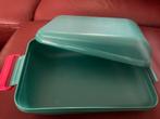 Vintage Tupperware Broodtrommel, Ophalen of Verzenden, Gebruikt, Groen, Bus of Trommel
