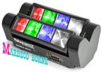 LED licht effect, Double Helix 8x 3W RGBW Led, MHL820, Kleur, Nieuw, Info@marbeco.nl, BeamZ