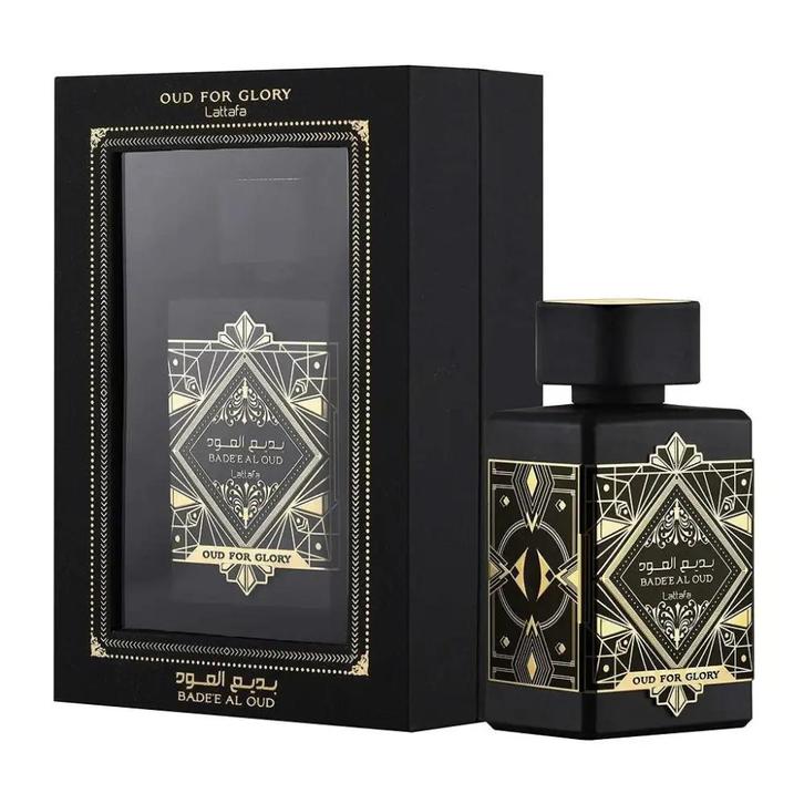 Lattafa Bade’e al oud, Sieraden, Tassen en Uiterlijk, Uiterlijk | Parfum, Zo goed als nieuw, Ophalen of Verzenden