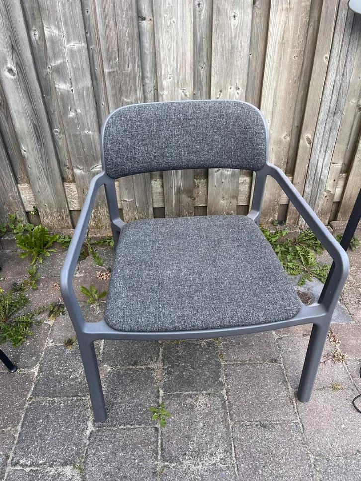 Grijze Ikea stoel, Huis en Inrichting, Stoelen, Zo goed als nieuw, Eén, Kunststof, Grijs, Ophalen
