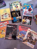 Boeken pakket strips en film gezelschapspel van alles wat, Ophalen of Verzenden, Gelezen, Verschillende onderwerpen