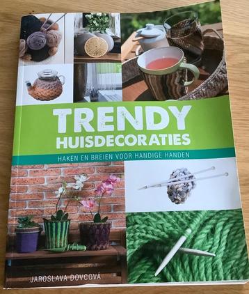 Trendy huisdecoraties. Haken en breien voor handige handen. beschikbaar voor biedingen
