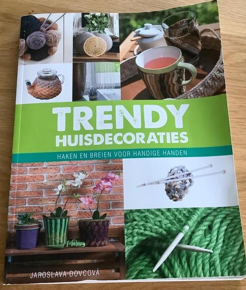 Trendy huisdecoraties. Haken en breien voor handige handen., Hobby en Vrije tijd, Breien en Haken, Zo goed als nieuw, Breien, Patroon of Boek