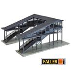 FALLER 131279: bouwpakket voor perronvoetgangersbrug, Wisselstroom, Ophalen of Verzenden, Märklin, Nieuw