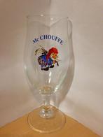 Mc Chouffe 25cl bierglas “rood: 25cl” la chouffe, Ophalen of Verzenden, Zo goed als nieuw, Glas of Glazen, Overige merken