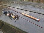 Oldscool vintage hengelmateriaal casting corner crack, Watersport en Boten, Ophalen of Verzenden, Gebruikt