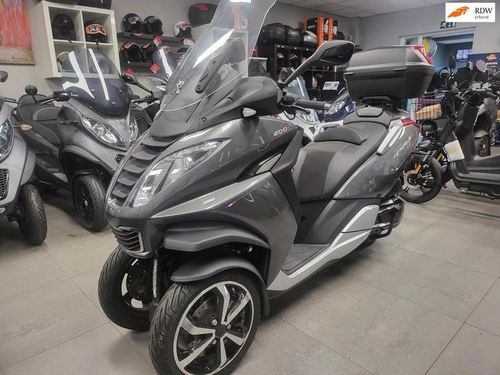 Peugeot Metropolis Allure 400i 2018 RIJKLAAR GARANTIE, Motoren, Motoren | Overige merken, Bedrijf, Scooter