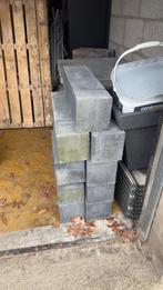 9 nieuwe Palissade block 60x15x15cm grijs/zwart, Ophalen, Blok, Nieuw, Minder dan 25 cm