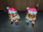 2 Kerst Mopshond-jes met verlichting (Nieuw), Diversen, Ophalen of Verzenden, Nieuw