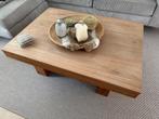 Teakhouten salontafel, Huis en Inrichting, Ophalen, Gebruikt, 100 tot 150 cm, Teakhout