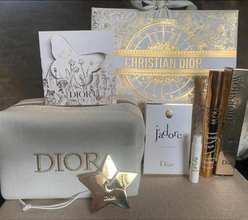 Dior J’adore edp,mascara,ster in beige make up tas,cadeauset, Sieraden, Tassen en Uiterlijk, Uiterlijk | Cosmetica en Make-up