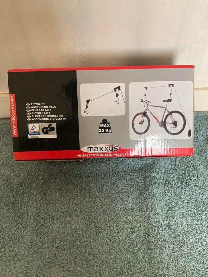 Bike lift maxxus pro fietslift, Auto diversen, Fietsendragers, Nieuw, Fietsendrager-accessoire, 1 fiets, Ophalen of Verzenden