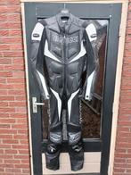 'Vanucci' eendelig motorpak (maat 48) zwart-wit, Motoren, Overige typen, Heren, Vanucci, Ophalen of Verzenden