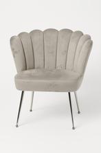 Beige schelp stoel, Huis en Inrichting, Stoelen, Ophalen, Gebruikt, Bruin, Eén