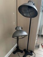 2 Industriële Vloerlampen, Ophalen, Gebruikt, Metaal, 150 tot 200 cm