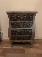 Barok kastje met lades, Minder dan 50 cm, Gebruikt, Ophalen of Verzenden, 3 of 4 laden