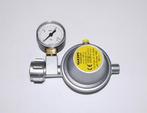 Gasregelaar 8 mm met manometer, aansluiting op de gasfles, Caravans en Kamperen, Camper-accessoires, Nieuw, NVT, NVT, Ophalen