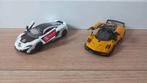 Pangani HuaryaBC; McLaren 675LT - 2 auto's oa BBurago; Welly, Ophalen, Zo goed als nieuw