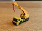 Crane Truck GEEL Matchbox, Ophalen of Verzenden, Zo goed als nieuw, Bus of Vrachtwagen