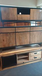 Mangohout Dressoir Tv kast Bar Vitrine Buffetkast & meer!, Ophalen of Verzenden, Nieuw, 25 tot 50 cm