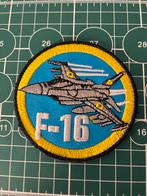 F16 Oekraïne Patch 8x8cm - Velcro, Ophalen of Verzenden, Nieuw